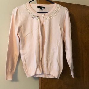 Pale Pink Cardigan